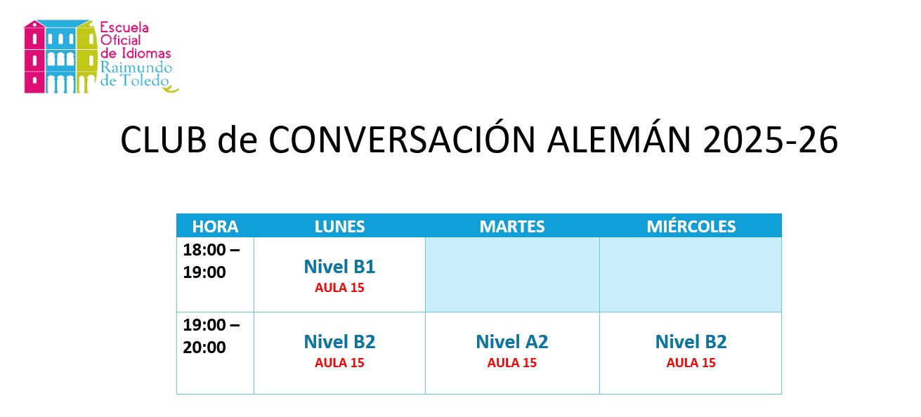 ALE CLUB Conversaci&oacute;n 26 26 - Auxiliares de Conversaci&oacute;n Alem&aacute;n