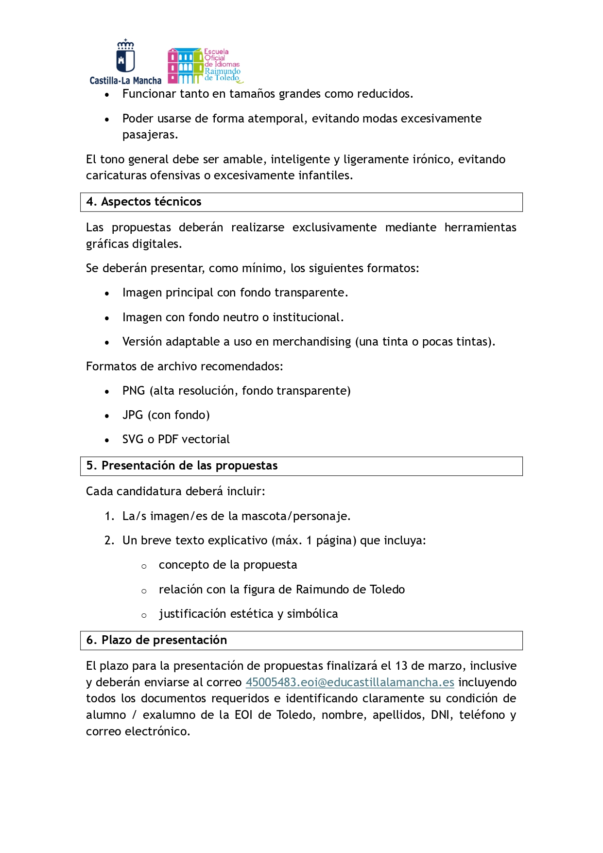 DEFINITIVA MASCOTA DE LA EOI DE TOLEDO RAIMUNDO DE TOLEDO 1 page 0002 - CONCURSO "RAIMUNDITO" - DISE&Ntilde;A LA MASCOTA / EL PERSONAJE OFICIAL DE LA EOI TOLEDO